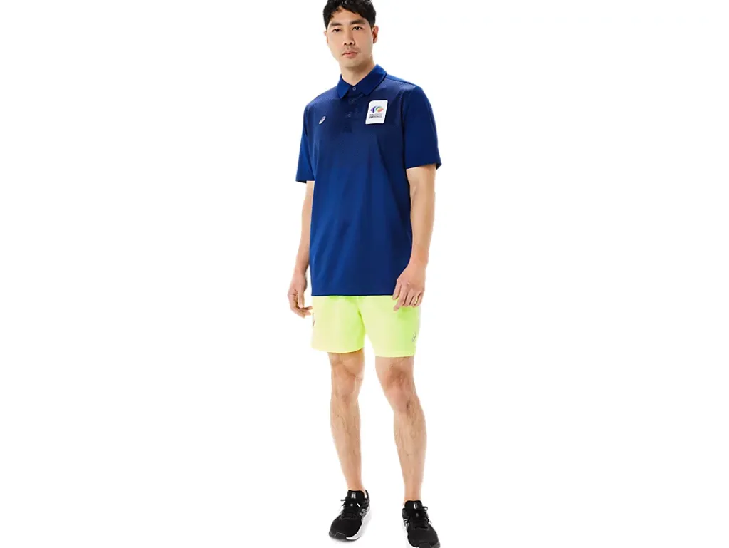 ASICS MEN HEX GRADIENT POLO WCH-Men T-Shirts & Tops