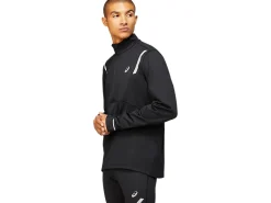 ASICS MEN LITE-SHOW WINTER 1/2 ZIP TOP-Men T-Shirts & Tops