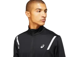 ASICS MEN LITE-SHOW WINTER 1/2 ZIP TOP-Men T-Shirts & Tops