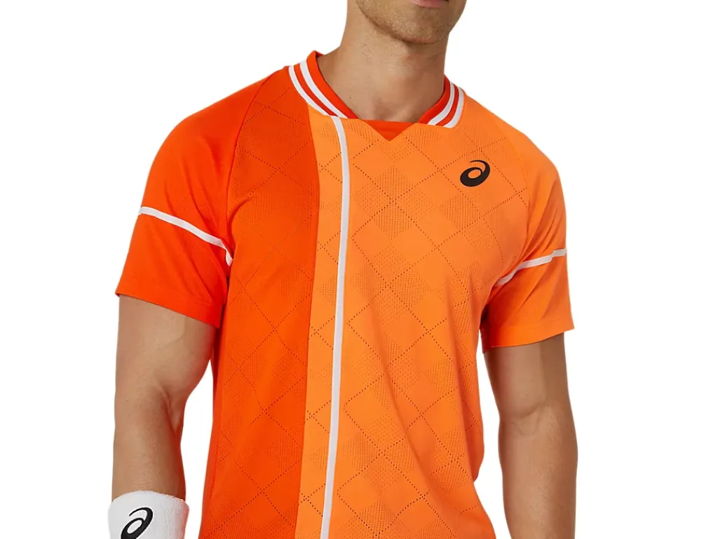 ASICS MEN MATCH ACTIBREEZE SHORT SLEEVE TOP-Men Tennis|Tennis