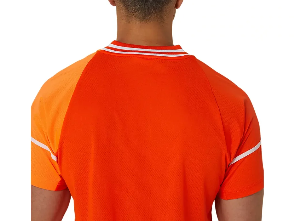 ASICS MEN MATCH ACTIBREEZE SHORT SLEEVE TOP-Men Tennis|Tennis