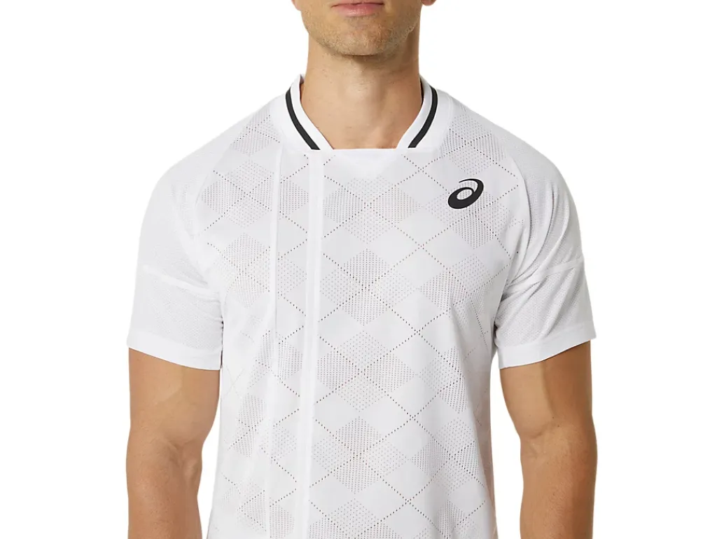 ASICS MEN MATCH ACTIBREEZE SHORT SLEEVE TOP-Men Tennis|Tennis