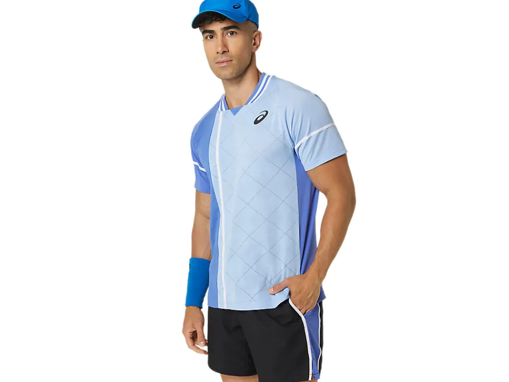 ASICS MEN MATCH ACTIBREEZE SHORT SLEEVE TOP-Men Tennis|Tennis