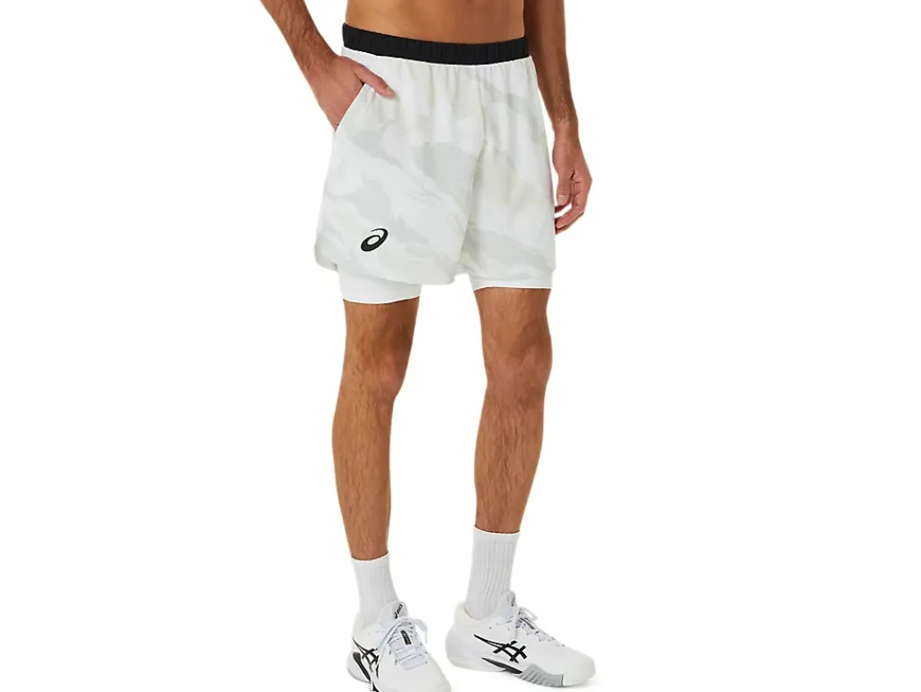 ASICS MEN MATCH GRAPHIC 7IN SHORT-Men Pickleball|Tennis