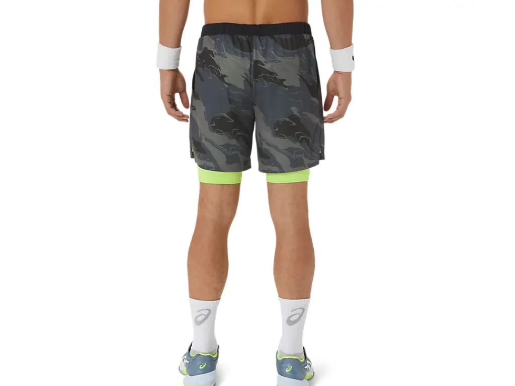 ASICS MEN MATCH GRAPHIC 7IN SHORT-Men Pickleball|Tennis