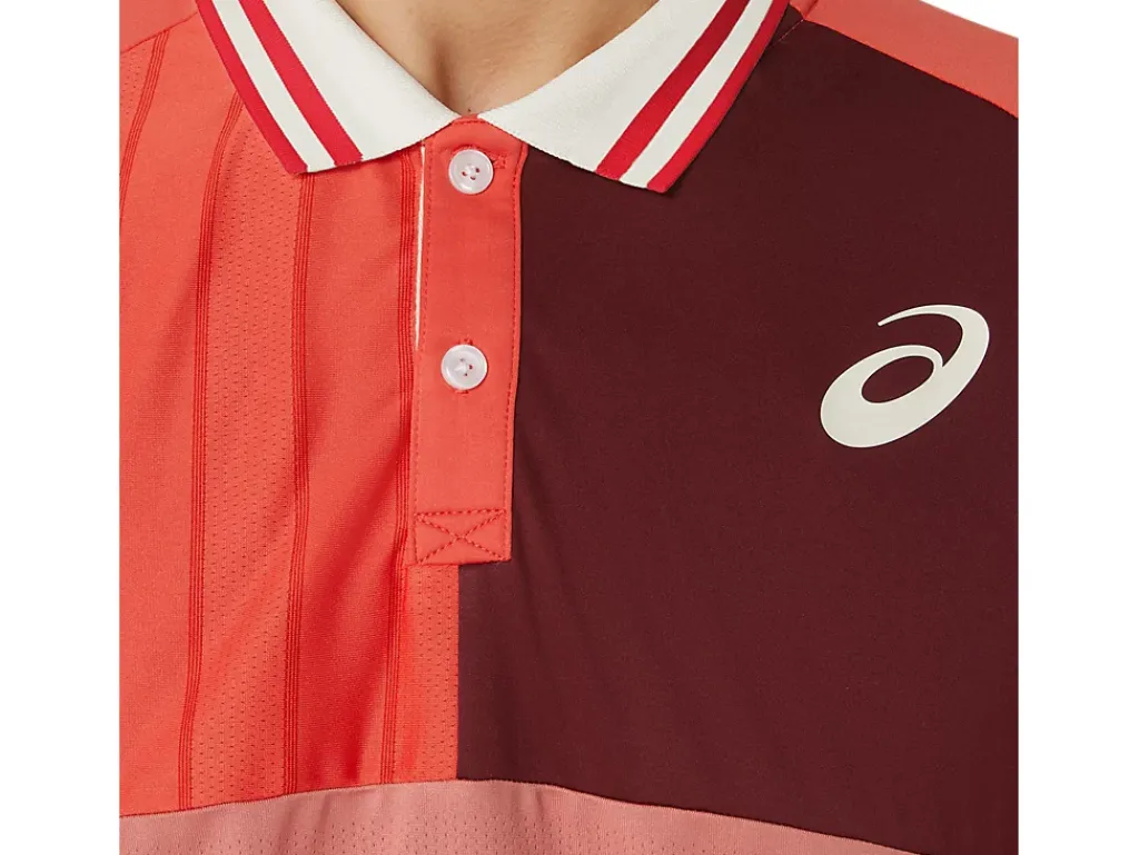 ASICS MEN MATCH POLO-SHIRT-Men Tennis|T-Shirts & Tops