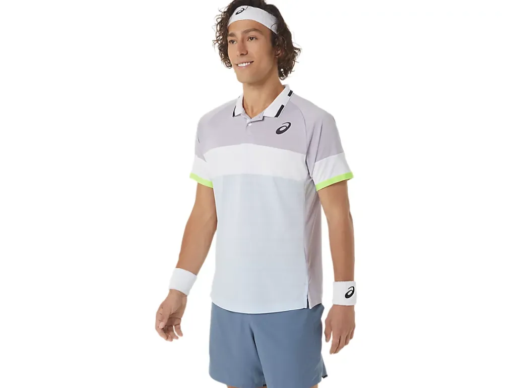 ASICS MEN MATCH POLO-SHIRT-Men Pickleball|Tennis