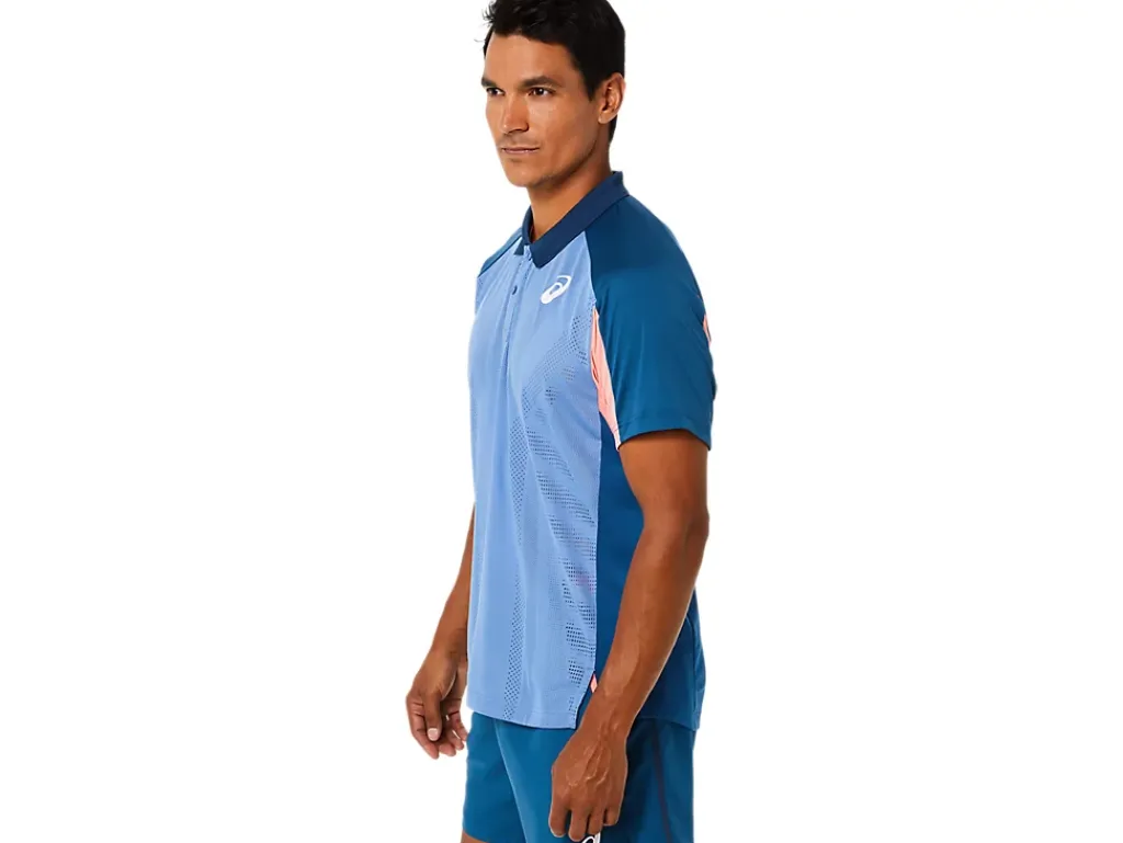 ASICS MEN MATCH POLO-SHIRT-Men Pickleball|Tennis
