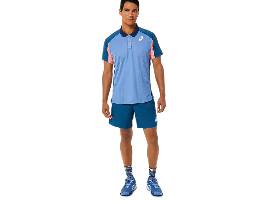 ASICS MEN MATCH POLO-SHIRT-Men Pickleball|Tennis