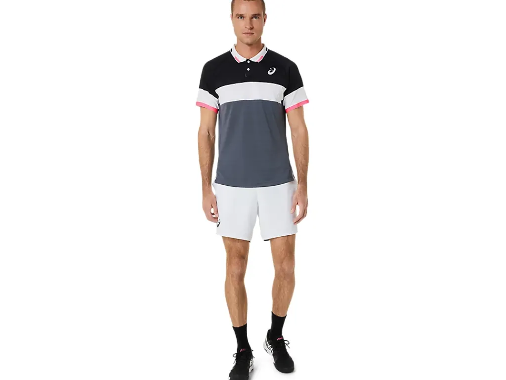 ASICS MEN MATCH POLO-SHIRT-Men Pickleball|Tennis