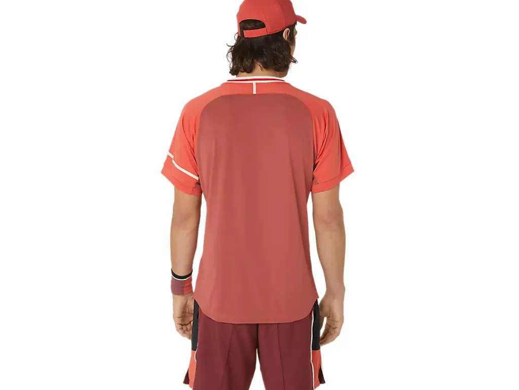 ASICS MEN MATCH SHORT SLEEVE TOP-Men Tennis|Tennis