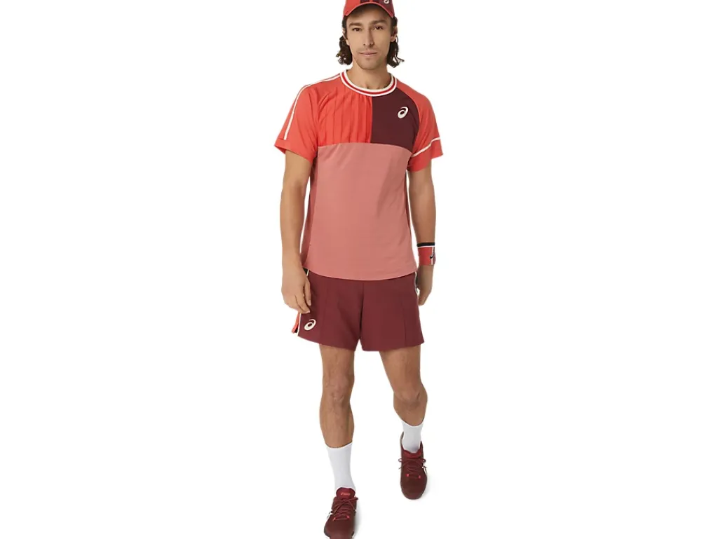 ASICS MEN MATCH SHORT SLEEVE TOP-Men Tennis|Tennis