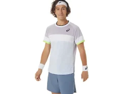 ASICS MEN MATCH SHORT SLEEVE TOP-Men Pickleball|Tennis