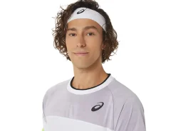 ASICS MEN MATCH SHORT SLEEVE TOP-Men Pickleball|Tennis