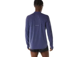 ASICS MEN METARUN 1/2 ZIP LONG SLEEVE TOP-Men T-Shirts & Tops
