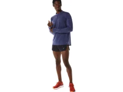 ASICS MEN METARUN 1/2 ZIP LONG SLEEVE TOP-Men T-Shirts & Tops