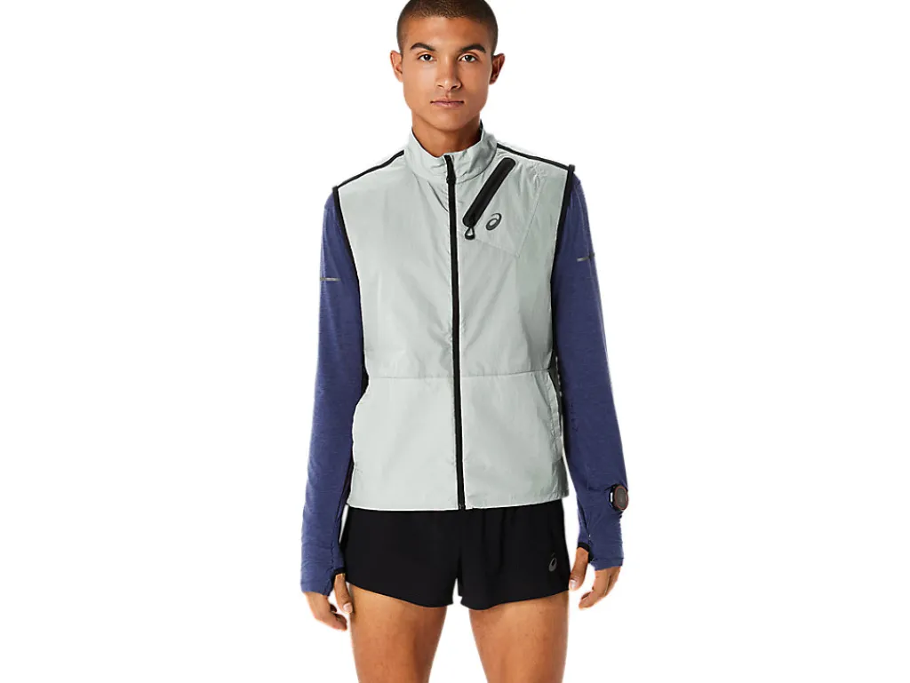 ASICS MEN METARUN PACKABLE VEST-Men Jackets & Outerwear