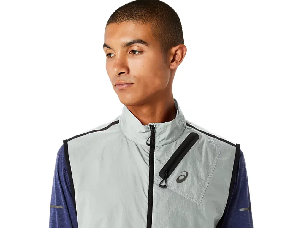 ASICS MEN METARUN PACKABLE VEST-Men Jackets & Outerwear