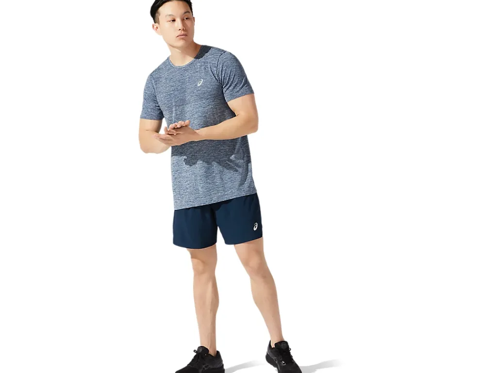 ASICS MEN RACE SEAMLESS SHORT SLEEVE-Men T-Shirts & Tops