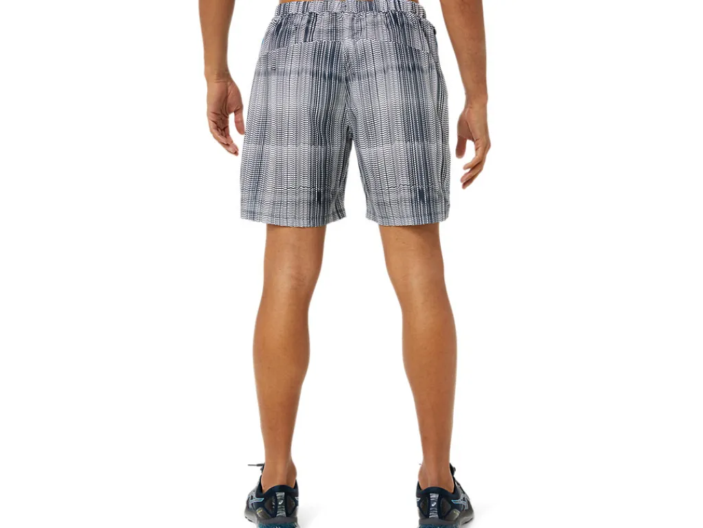 ASICS MEN READY-SET 7IN GRAPHIC SHORT-Men Shorts