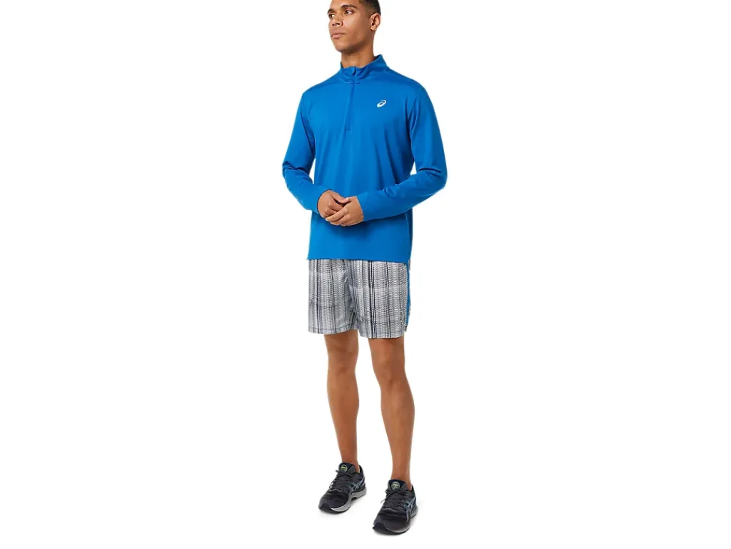 ASICS MEN READY-SET 7IN GRAPHIC SHORT-Men Shorts