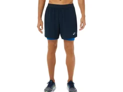 ASICS MEN ROAD 2-N-1 7IN SHORT-Men Shorts
