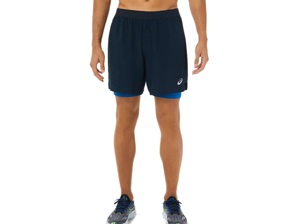 ASICS MEN ROAD 2-N-1 7IN SHORT-Men Shorts