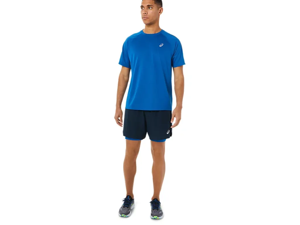 ASICS MEN ROAD 2-N-1 7IN SHORT-Men Shorts