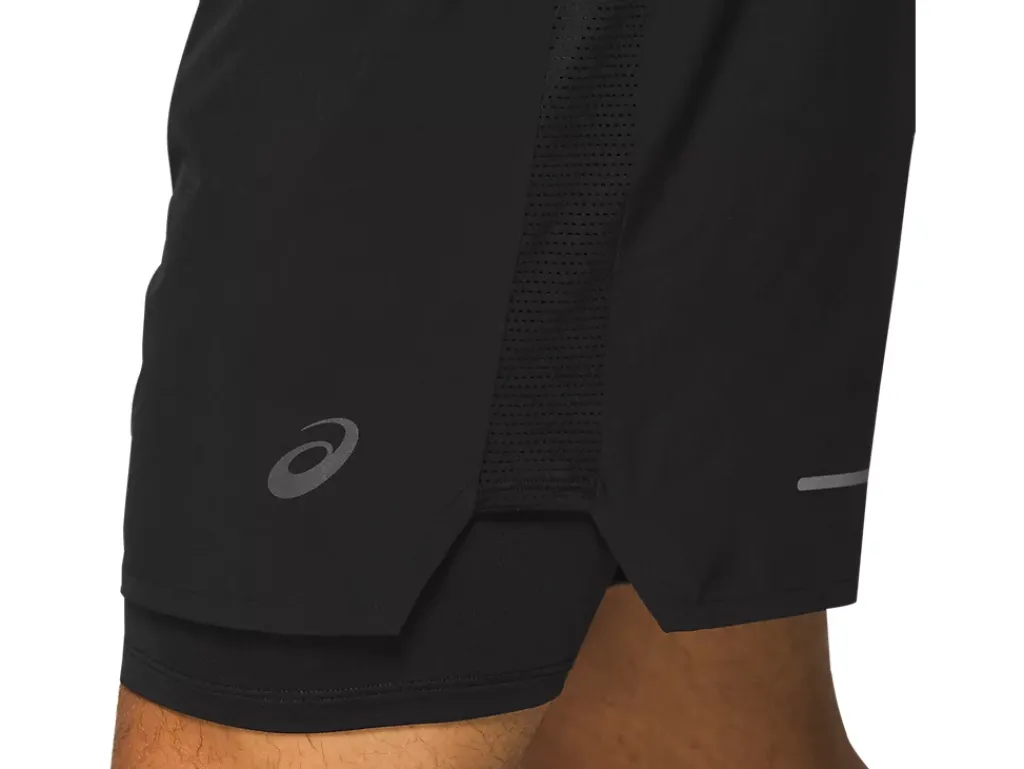 ASICS MEN ROAD 2-N-1 7IN SHORT-Men Shorts