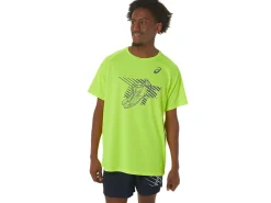 ASICS MEN SHOES GRAPHIC SHORT SLEEVE TOP-Men Track & Field|T-Shirts & Tops