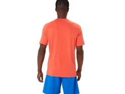 ASICS MEN SHORT SLEEVE HTHR TECH TOP-Men Extended Sizes|T-Shirts & Tops