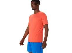 ASICS MEN SHORT SLEEVE HTHR TECH TOP-Men Extended Sizes|T-Shirts & Tops