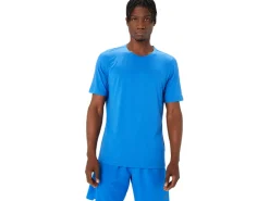 ASICS MEN SHORT SLEEVE HTHR TECH TOP-Men Extended Sizes|T-Shirts & Tops