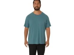 ASICS MEN SHORT SLEEVE HTHR TECH TOP-Men Extended Sizes|T-Shirts & Tops