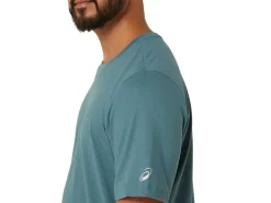 ASICS MEN SHORT SLEEVE HTHR TECH TOP-Men Extended Sizes|T-Shirts & Tops