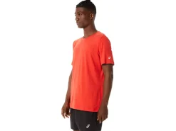 ASICS MEN SHORT SLEEVE HTHR TECH TOP-Men Extended Sizes|T-Shirts & Tops