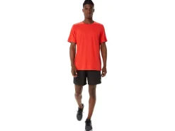 ASICS MEN SHORT SLEEVE HTHR TECH TOP-Men Extended Sizes|T-Shirts & Tops