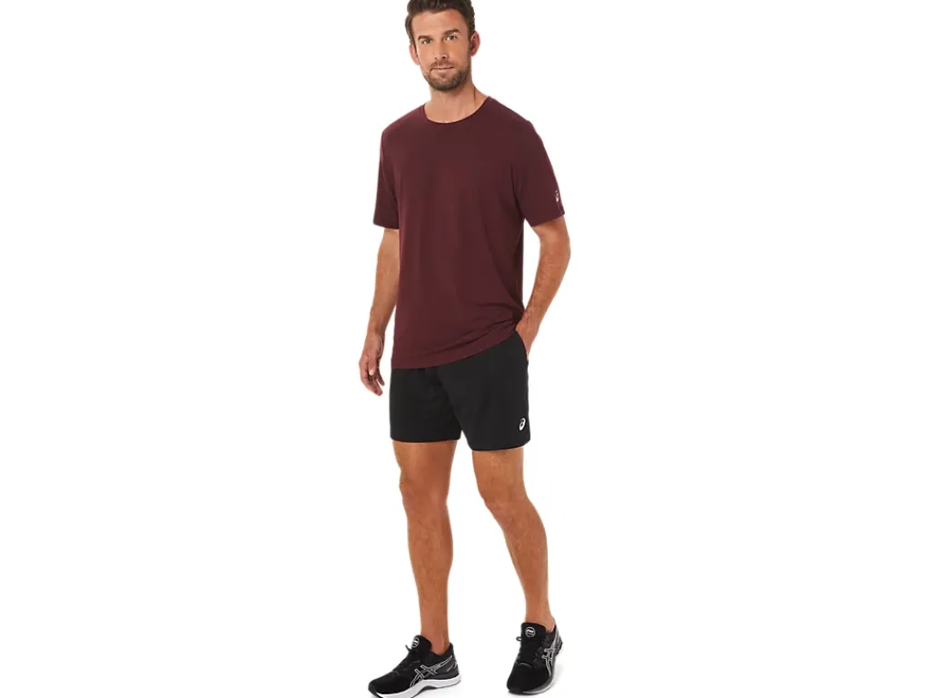 ASICS MEN SHORT SLEEVE HTHR TECH TOP-Men Extended Sizes|T-Shirts & Tops