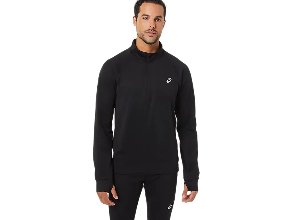 ASICS MEN THERMOPOLIS WINTER 1/2 ZIP-Men Extended Sizes|T-Shirts & Tops