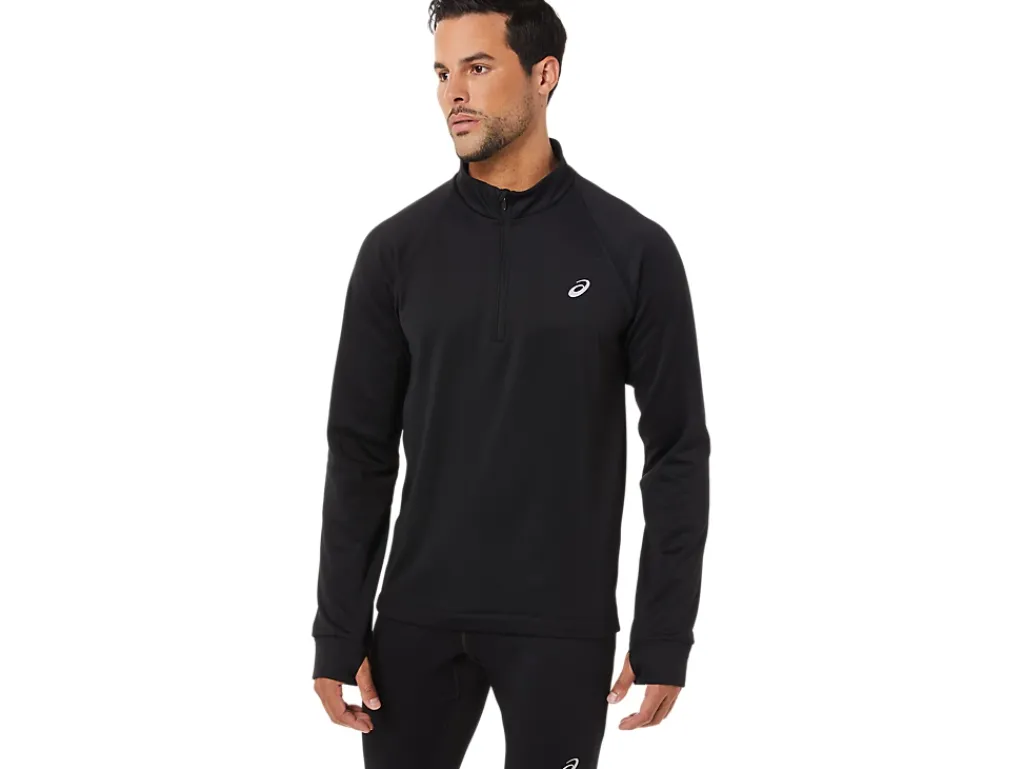ASICS MEN THERMOPOLIS WINTER 1/2 ZIP-Men Extended Sizes|T-Shirts & Tops