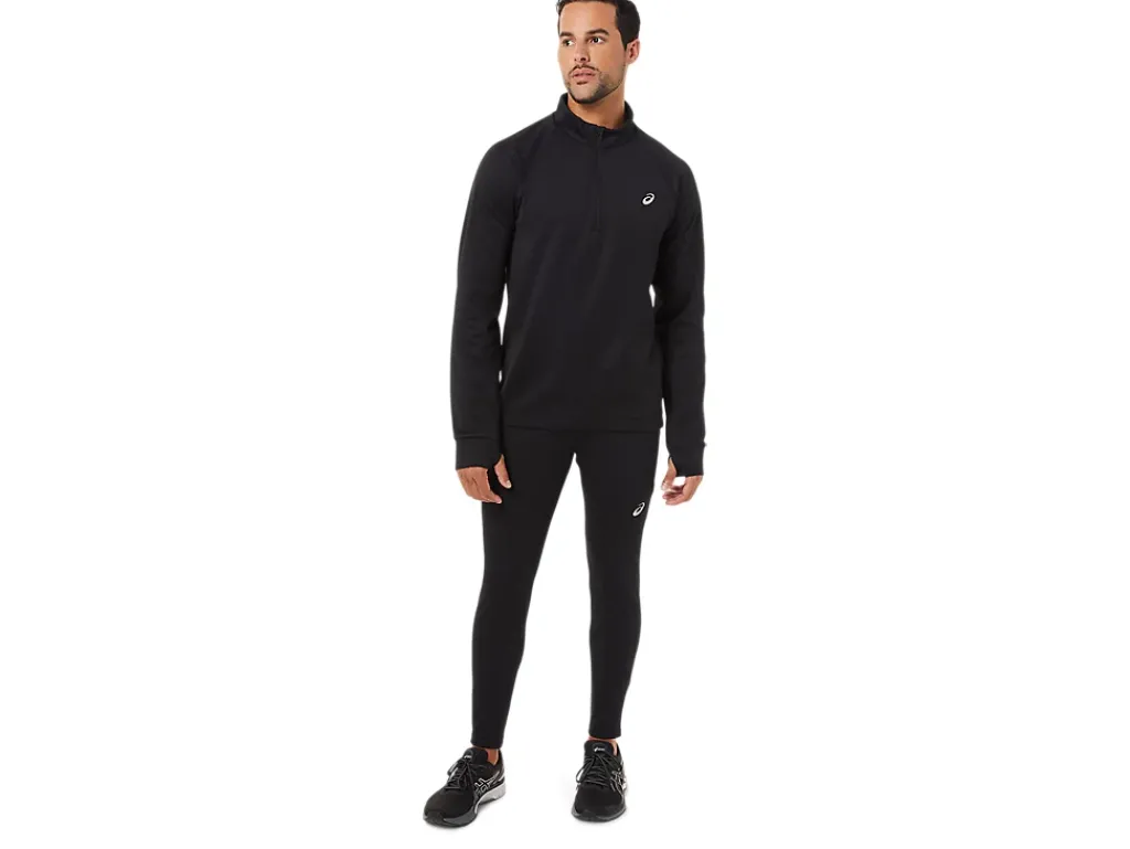 ASICS MEN THERMOPOLIS WINTER 1/2 ZIP-Men Extended Sizes|T-Shirts & Tops