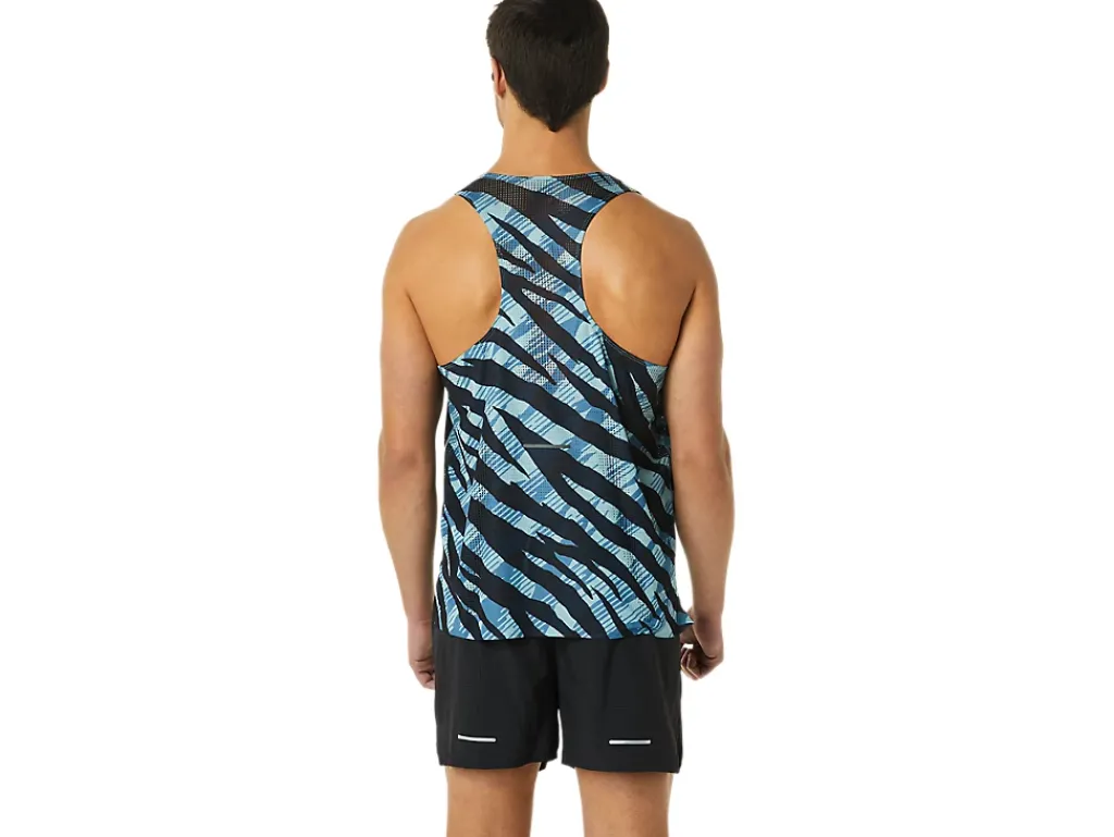 ASICS MEN VENTILATE ACTIBREEZE SINGLET-Men Training|T-Shirts & Tops