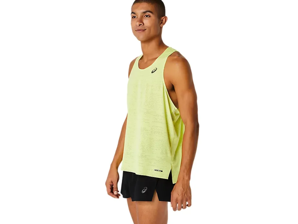 ASICS MEN VENTILATE ACTIBREEZE SINGLET-Men T-Shirts & Tops