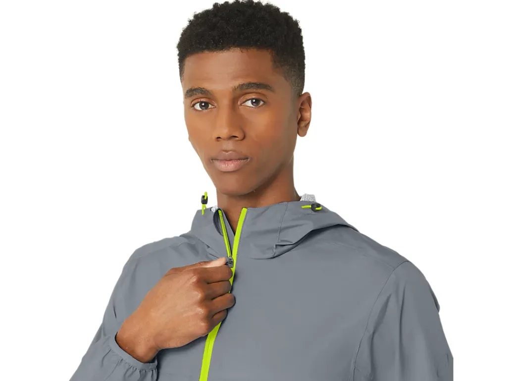 ASICS MEN WATERPROOF JACKET-Men Extended Sizes|Jackets & Outerwear