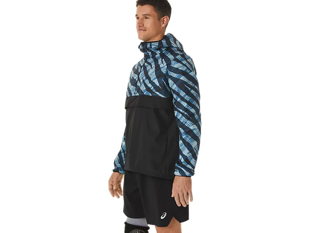 ASICS MEN WILD CAMO ANORAK-Men Jackets & Outerwear|Semi-Annual Sale