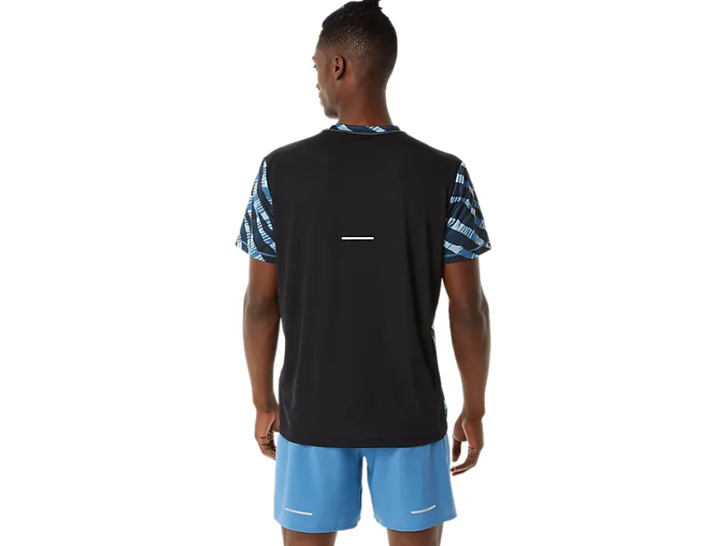 ASICS MEN WILD CAMO SHORT SLEEVE TOP-Men T-Shirts & Tops|Semi-Annual Sale