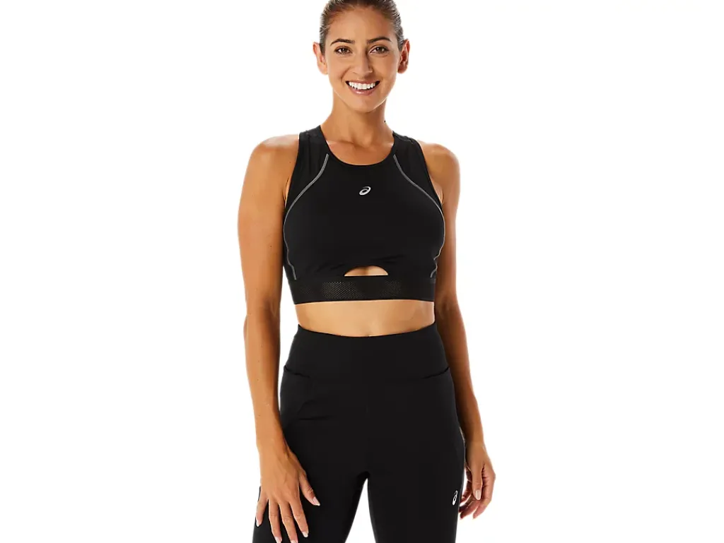 ASICS MESH PANEL TRAINING BRA-Women Sports Bras
