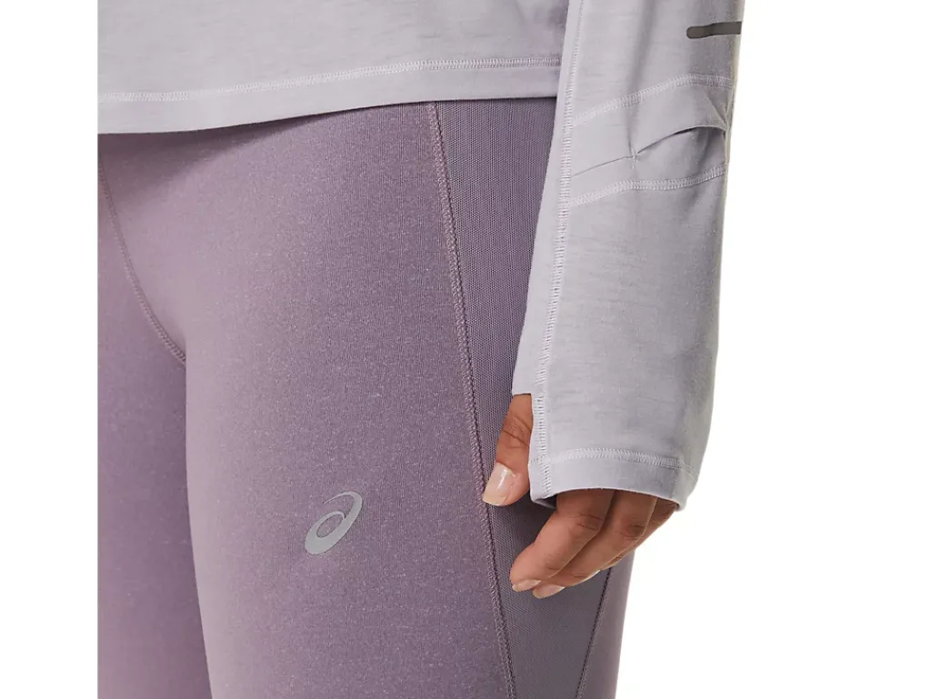 ASICS METARUN 1/2 ZIP LONG SLEEVE TOP-Women T-Shirts & Tops