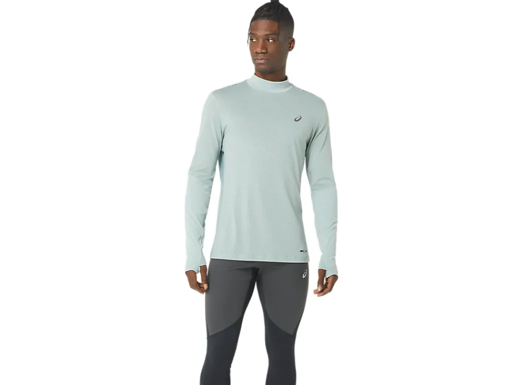 ASICS METARUN MOCK NECK LONG SLEEVE TOP-Men T-Shirts & Tops
