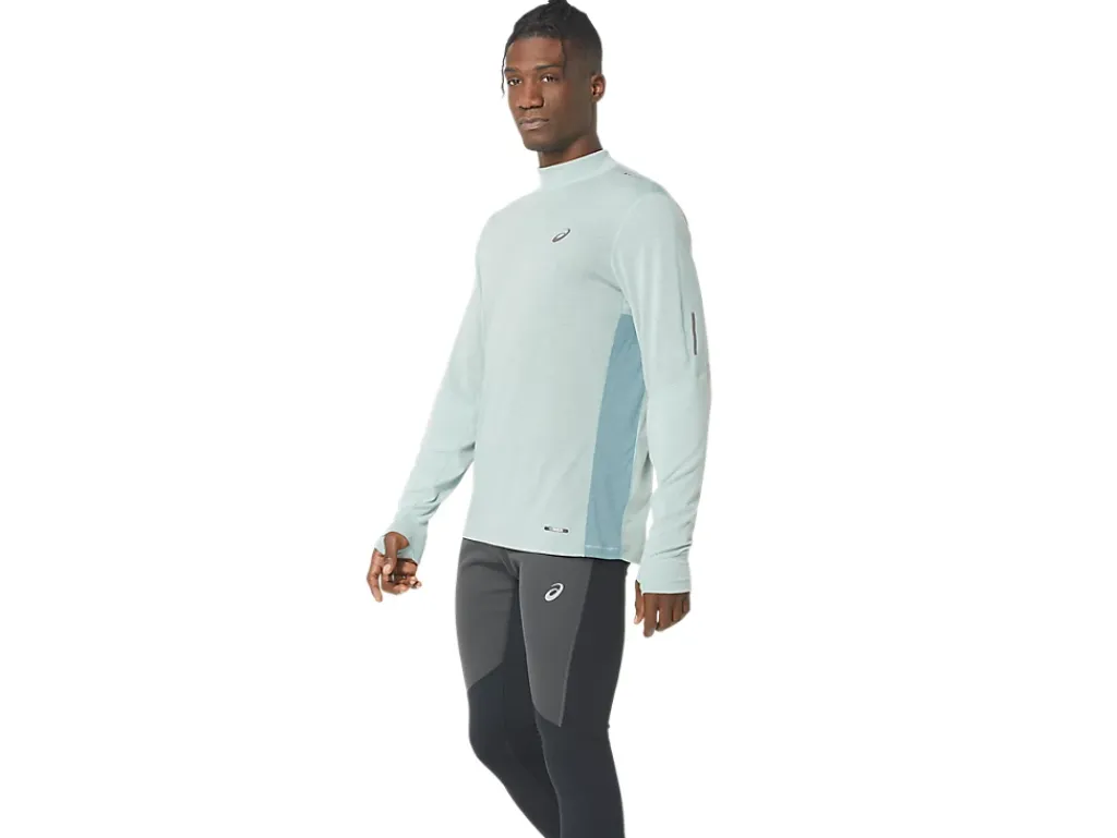 ASICS METARUN MOCK NECK LONG SLEEVE TOP-Men T-Shirts & Tops